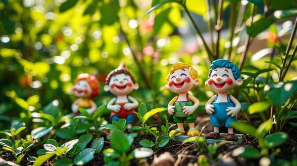 10 nains de jardin humoristiques pour égayer votre jardin