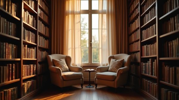 Créer un book nook pour sublimer votre bibliothèque