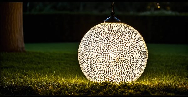 Lampadaire boule : l'éclairage décoratif et élégant pour votre extérieur
