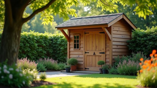 Optimiser votre espace avec un abri de jardin composite durable