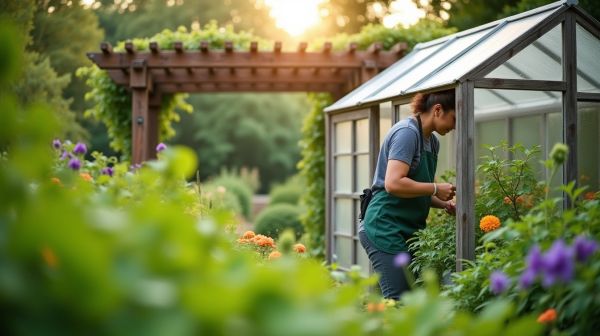 Optimiser votre jardin avec des serres de jardin adaptées