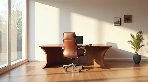 Optimisez votre espace avec un bureau d'angle adapté