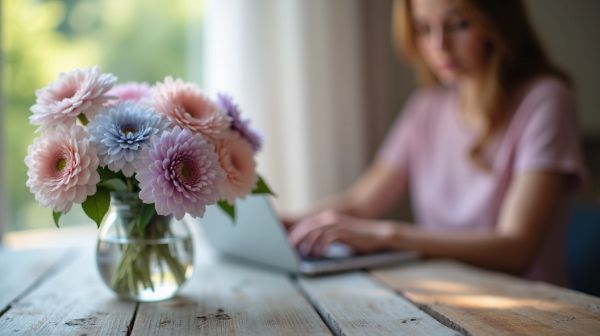 Pourquoi commander chez un fleuriste en ligne change la donne