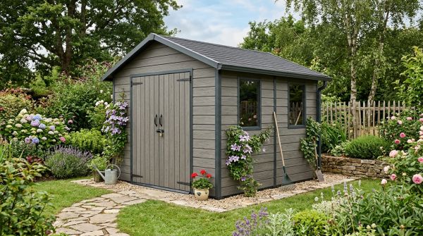 Top 5 avantages d'un abri de jardin en composite résistant